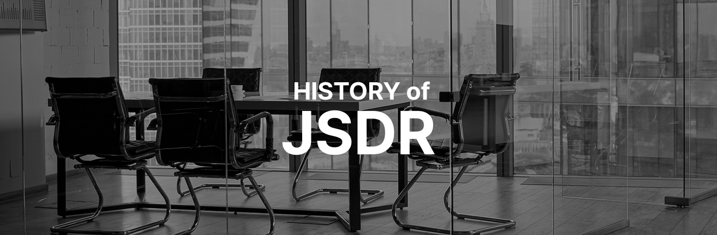 history of JSDR